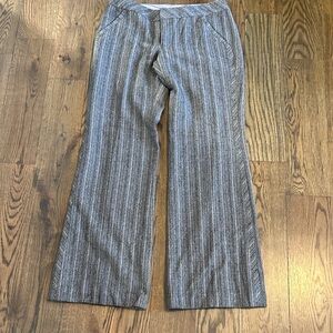 Banana Republic Lavender and Charcoal Wool Pants